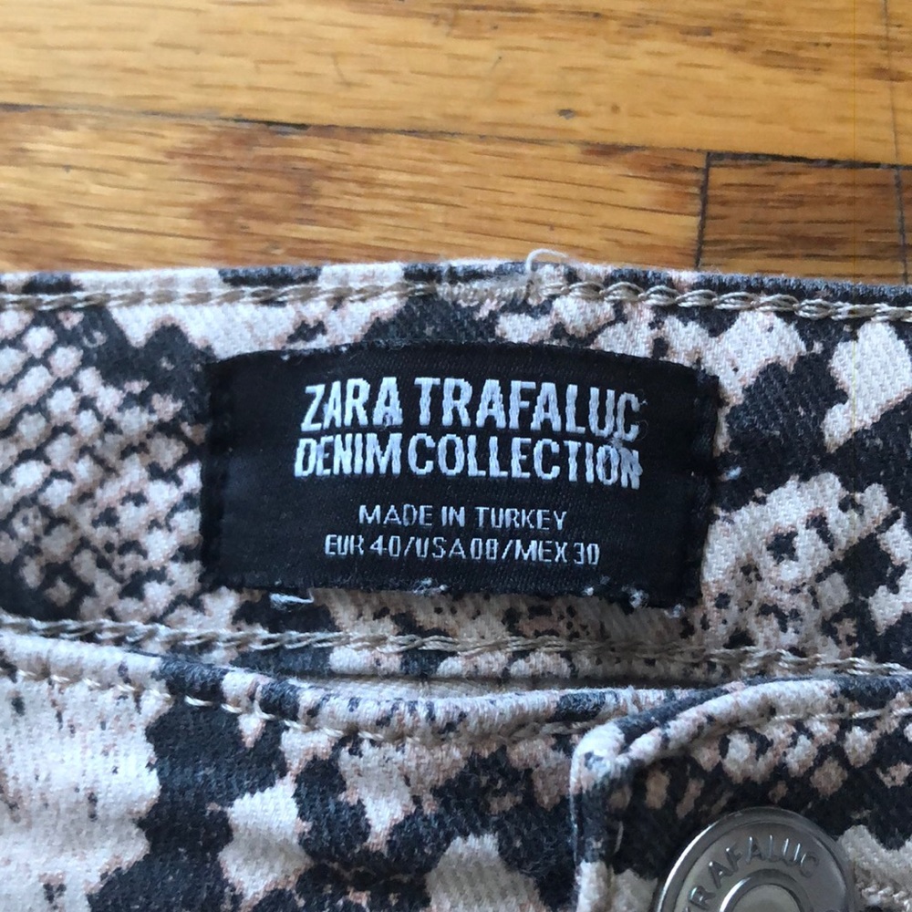 Zara snake print jeans - Picture 3 of 4